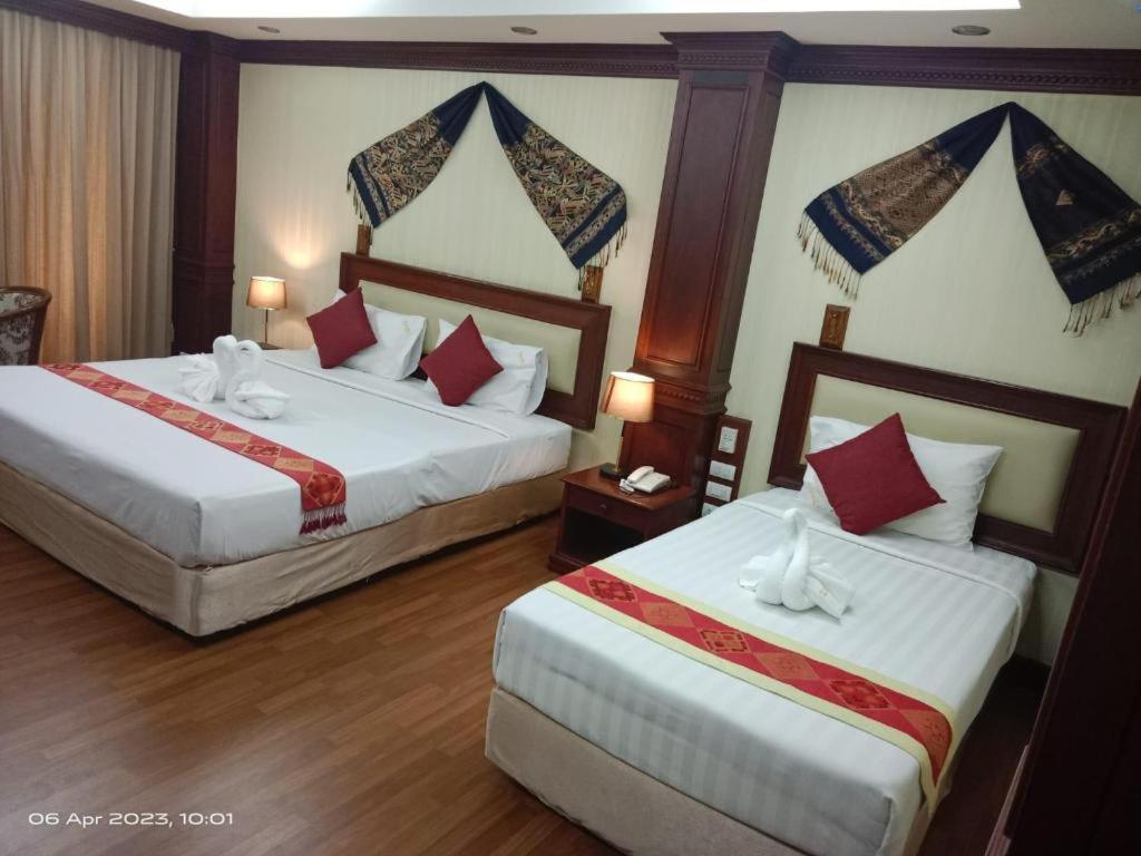 Leuxay Hotel Vientiane Extérieur photo